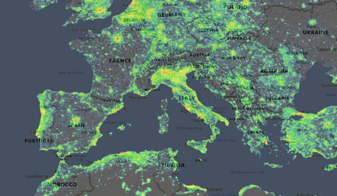 Light Pollution Map