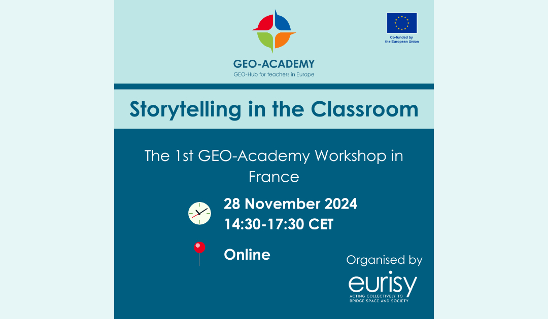 1st GEO-Academy workshop in France - Banner