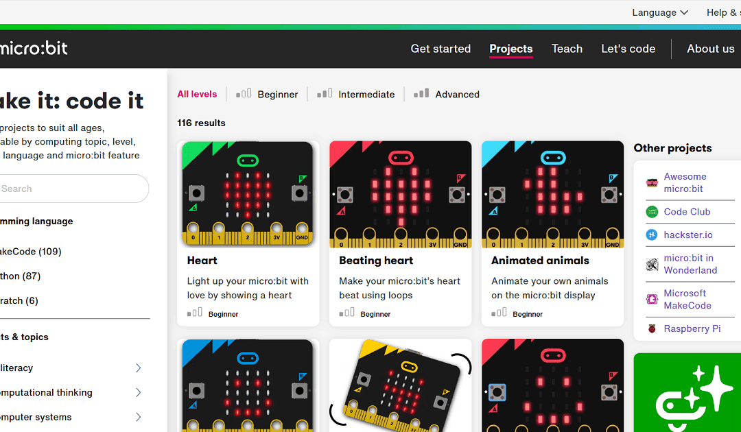 Make it: code it (micro:bit)