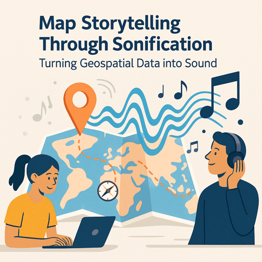 Map Storytelling Through Sonification: Turning Geospatial Data into Sound